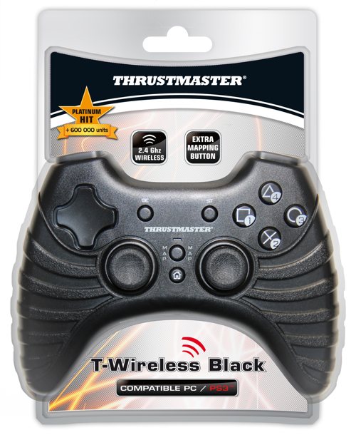 T-wireless Black Thrustmaster Ps3pc